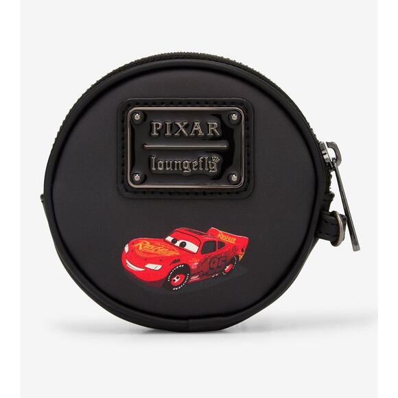 Loungefly Disney Pixar Cars Lightning McQueen Tire Figural Coin Purse- NWT - Picture 3 of 4